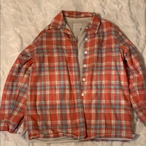 Plaid jacket/sweater